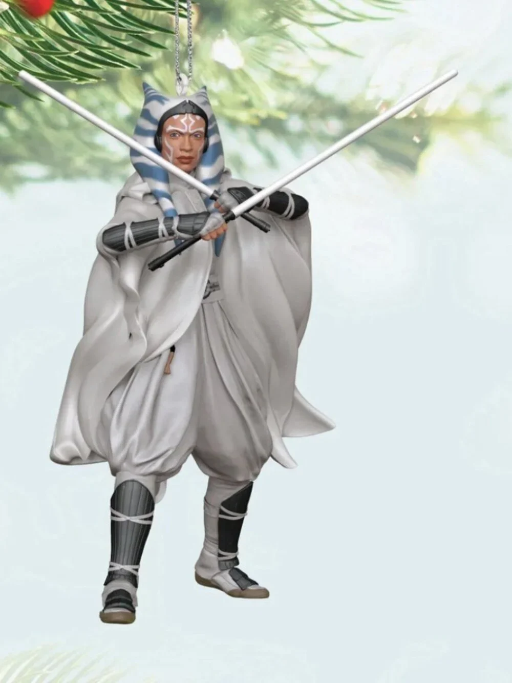 Hallmark Keepsake Star Wars Ahsoka Tano Christmas Ornament White Robes QXR8705